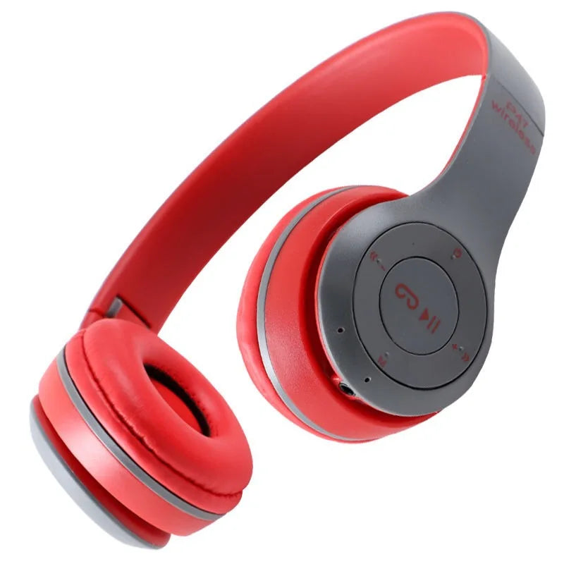 Fone De Ouvido Sem Fio F47 / P47 Fone De Ouvido Sem Fio Dobrável Micro Cartão