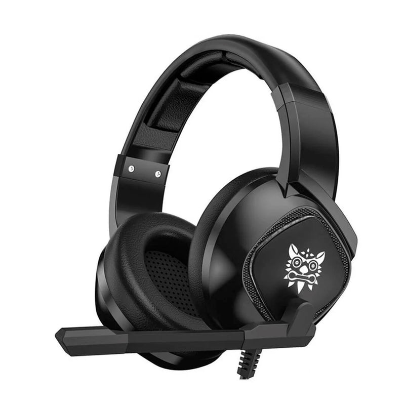 Fone de Ouvido Gamer Profissional Onikuma K19 RGB Preto