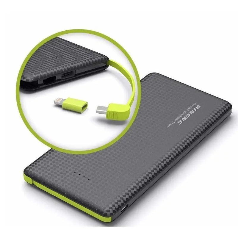 Carregador Portátil Pineng Power Bank 10.000mah IPhone V8