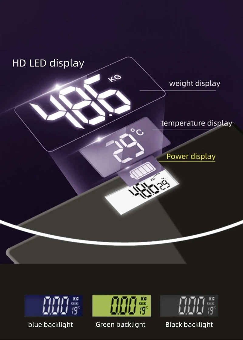 Balança eletrônica especial para gerenciamento corporal e perda de gordura, mo