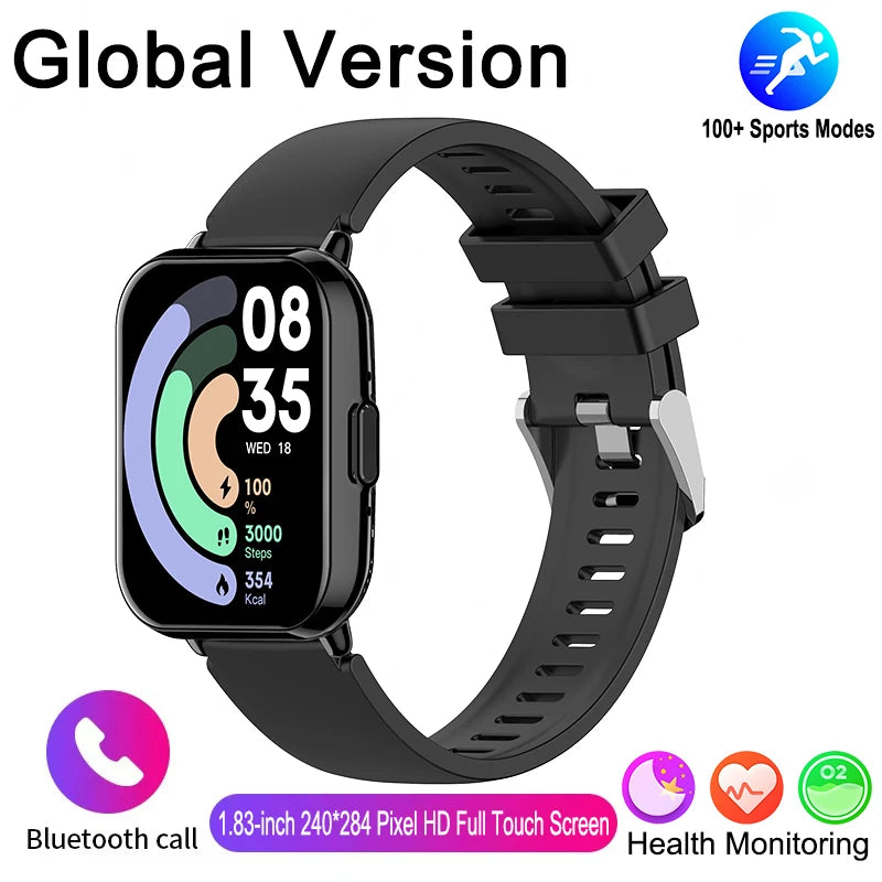 Edição global para xiaomi watch 5 lite masculino feminino display hd frequênc