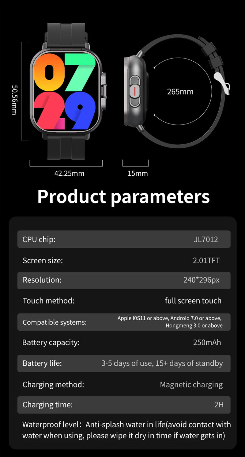 2024 relógio inteligente 2 em 1 com fone de ouvido smartwatch bluetooth chamada