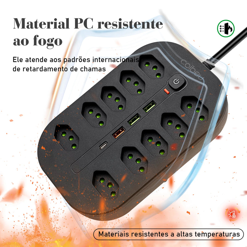 extensão tomada,extensão elétrica,tomada usb,filtro de linha de tomada,estenção de tomadas,coibeu,extensao eletrica,usb tomada