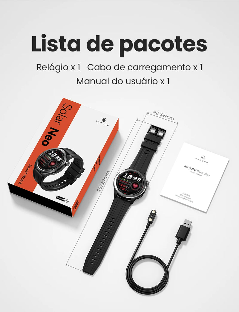 HAYLOU Solar Neo Relógio inteligente