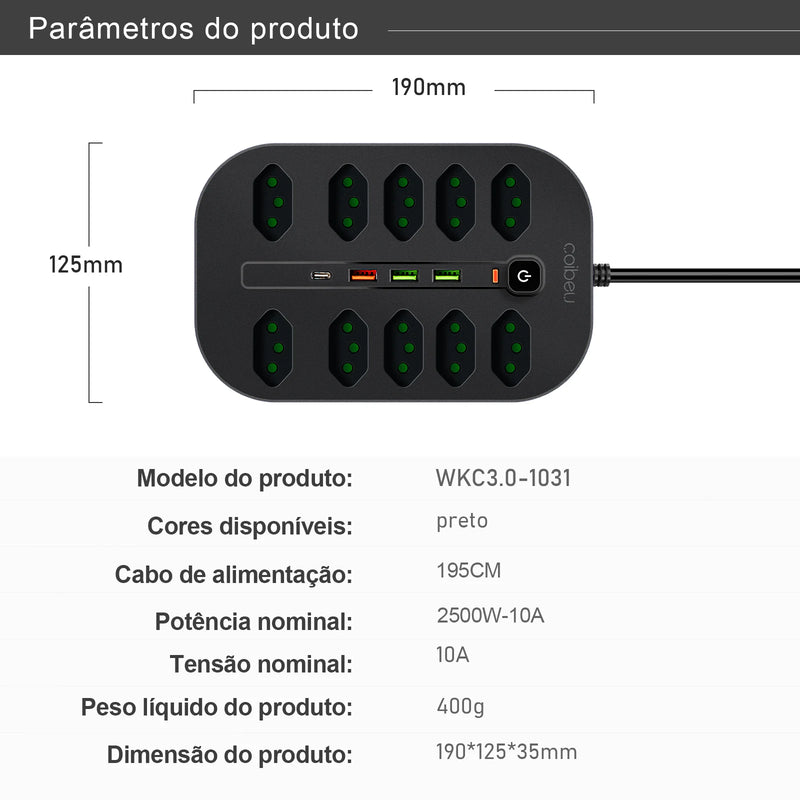 extensão tomada,extensão elétrica,tomada usb,filtro de linha de tomada,estenção de tomadas,coibeu,extensao eletrica,usb tomada