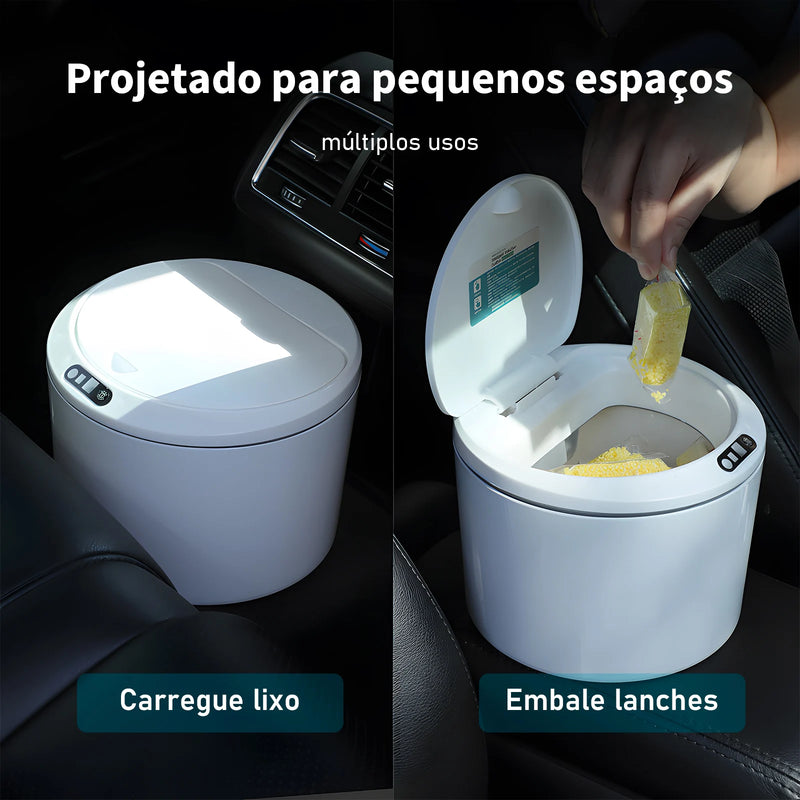 Lata de lixo sensor de toque automático lata de lixo?Lixeira Inteligente