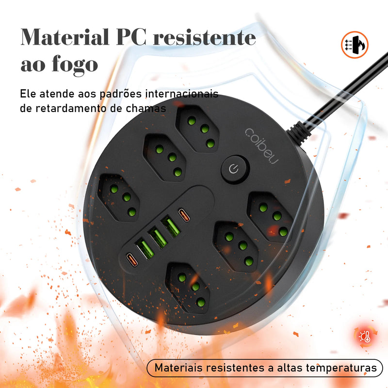 extensão tomada,extensão elétrica,tomada usb,filtro de linha de tomada,estenção de tomadas,coibeu,extensao eletrica,usb tomada