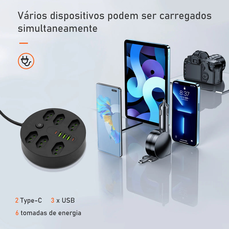 extensão tomada,extensão elétrica,tomada usb,filtro de linha de tomada,estenção de tomadas,coibeu,extensao eletrica,usb tomada